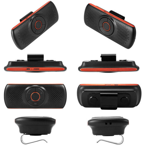 Multi-function Bluetooth Speakerphone Bluetooth 4.2 EDR Support for SIRI 3W Speaker Car Handsfree Kit MP3 Player Adapter 2