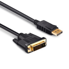 DP Display-port Displayport to DVI cable 1.8M DP to DVI adapter cable converter 3M 1M Displayport in to DVI out for HP Dell Asus