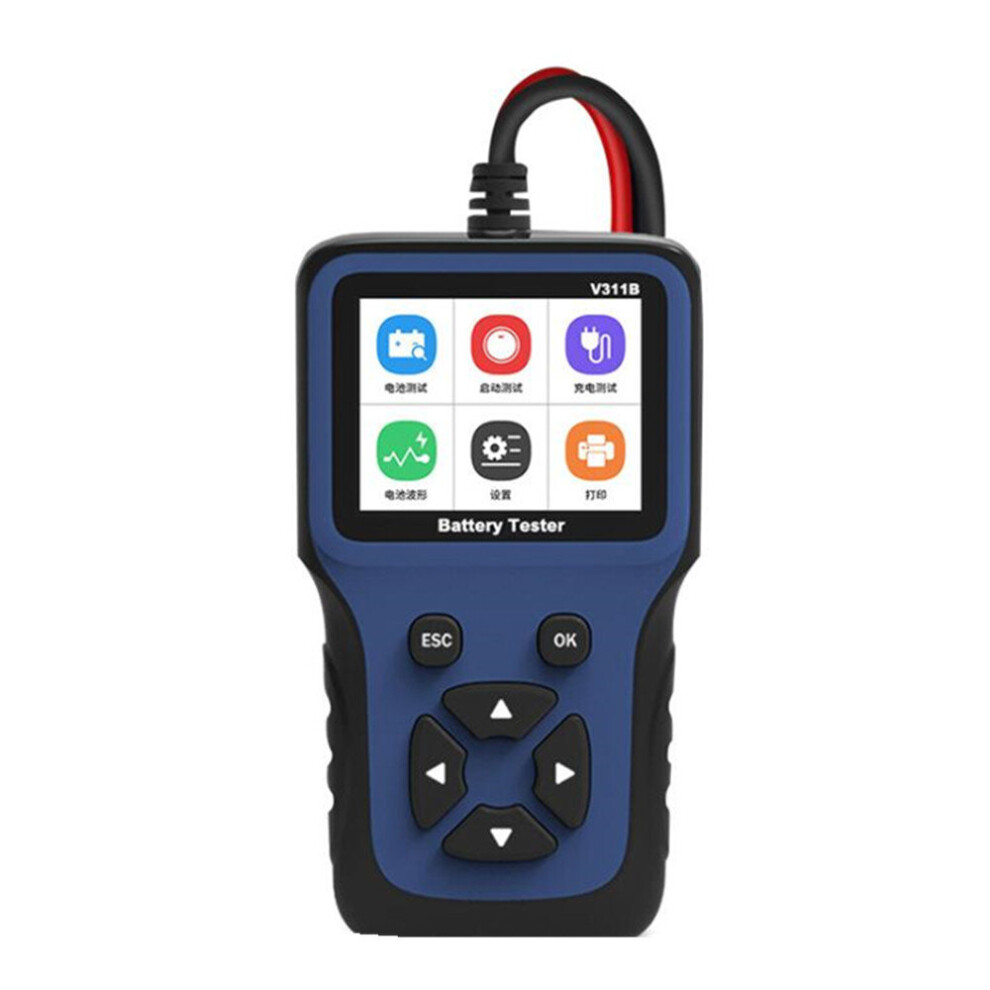 V311b 12V Battery Test Battery Detector Car Battery Charger Tester Analyzer Car Charging Cricut Load Tester Analyzer Tools 775821396150