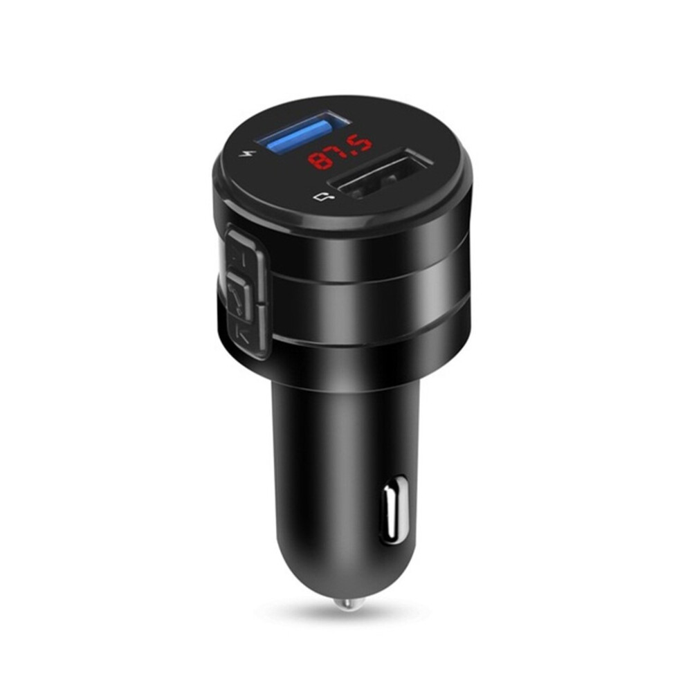 Wireless Bluetooth 5.0 Car Fm Transmitter Mp3 Music Player Aux Radio Adapter Dual Usb Charger Handsfree Car Kits 775821394217
