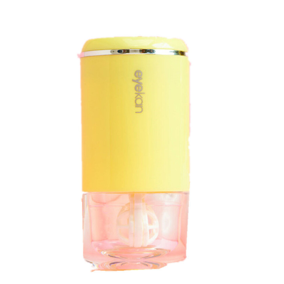 Chaochuang Yellow Usb Charging Mini Lens Ultrasonic Cleaner Daily Care Cleaning Machine Contact Lens Cleaner