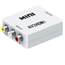 AV to HDMI Video Audio Converter AV2 HDMI RCA to HDMI 1080P Video Audio Converter HDMI Mini Support Moniter TV NEW
