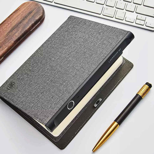 Fingerprint unlock notebook password diary gift electronic Business notebook 1
