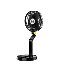 Desk Fan Personal Desktop Table Fan With Table Lamp Phone Holder Wind Quiet Operation Portable Mini Fan For Office Bedroom