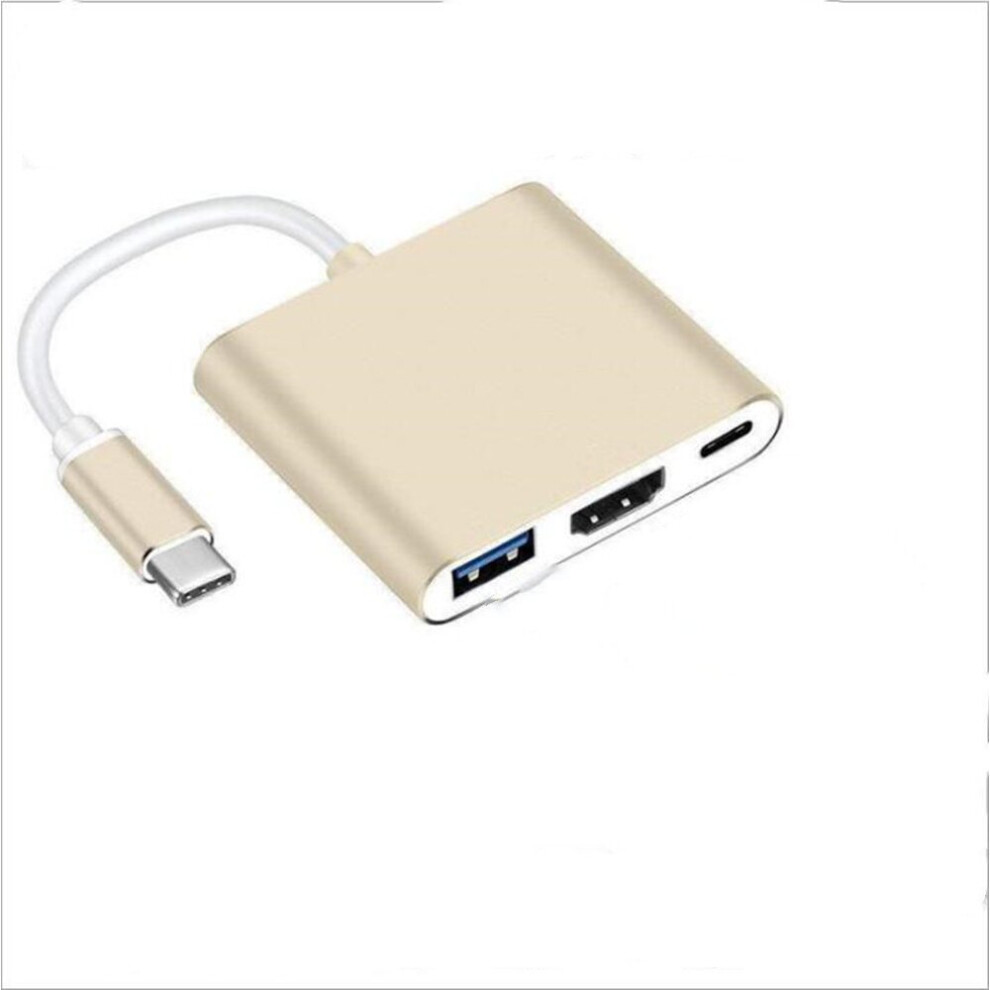 Usb C Hdmi Type C Hdmi Mac 3.1 Converter Adapter Typec To Hdmi Hdmi/Usb 3.0/Type-C Aluminum For Apple Macbook Adapter 701942831485