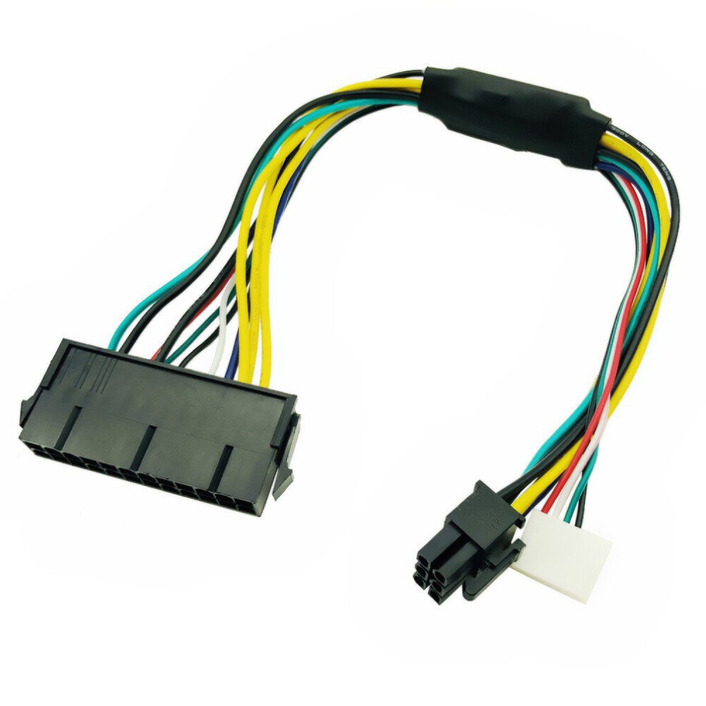 Atx 24Pin To Motherboard 2-Ports 6Pin Adapter Psu Power Supply Cable Cord For Hp Z220 Z230 Sff Mainboard Server Workstation 30Cm 701942844249