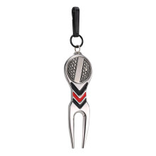 2PCS Golf Divot Repair Tool Golf Pitchfork Pitch Groove Cleaner Golf Training Aids Repair Tool Golf Accessories