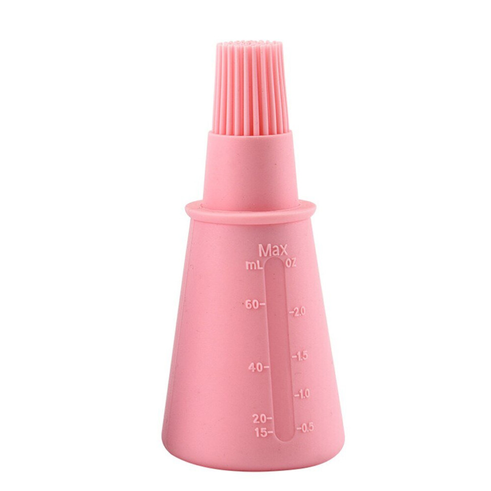 4Pcs Barbecue Tools Silicone Kitchen Gadgets Portable Temperature Resistant BBQ Basting Brushes Oil Bottle Brush Baking Accessories