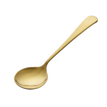 4Pcs Large Soup Spoon, Stainless Steel Round Head Table Spoon Dinner Serving Accessories for Home Kitchen