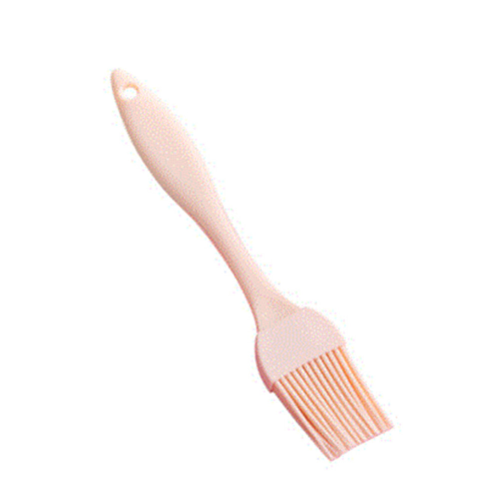 10Pcs BBQ Brush Food Silicone Baking Cookware Kitchen Utensil Barbecue Tool Solid Small Frosted Handle Brush
