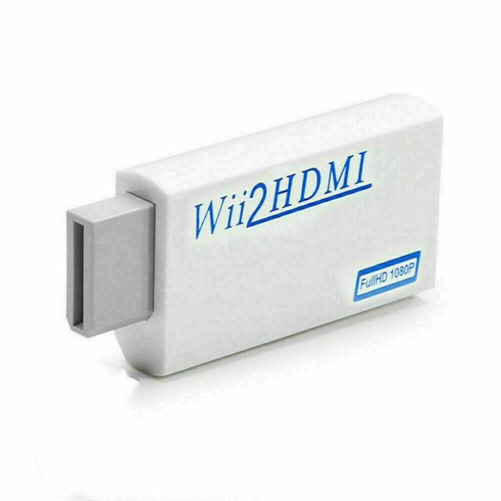 Portable Detect Wii Display Modes Wii To HDMI Converter For The Wii Console Wii2HDMI Full HD Converter Audio Output Adapter TV