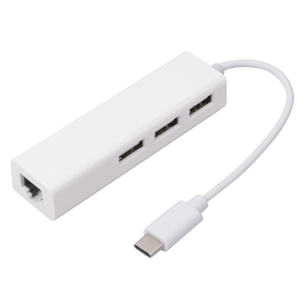 Usb3.1 Type-C Usb-C To Rj45 Ethernet Lan Adapter With Usb Hub Usb For Pc Notebook Multi Ugreen Type C Computer Accessories 701942860171