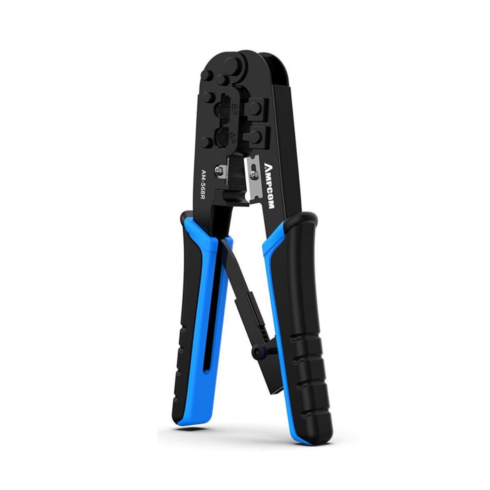 Rj45 Crimper Rj11 Rj45 Crimping Tool Ethernet Network Lan Cable Crimper Cutter Stripper Plier For 6P 8P Rj-11/Rj-12 Rj-45 701942834110