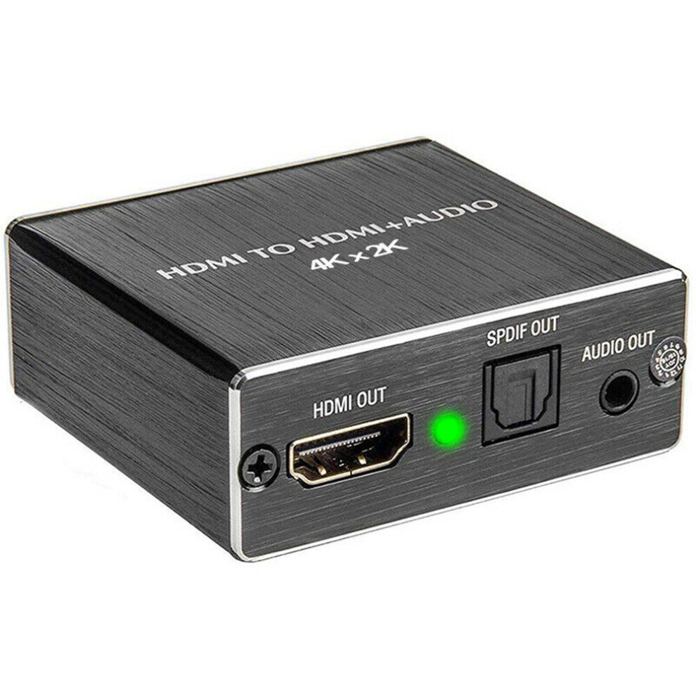 Compatible With DTS Dolby Audio Extractor RCA HDMI Audio Extractor Splitter HDMI To Audio Extractor Optical 4K X 2K SPDIF