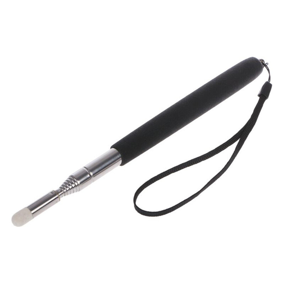 Photos - Dry Erase Board / Flipchart Professional Torch Whiteboard Pen Felt Head Stainless Steel Telescopic Teacher Pointer 1M