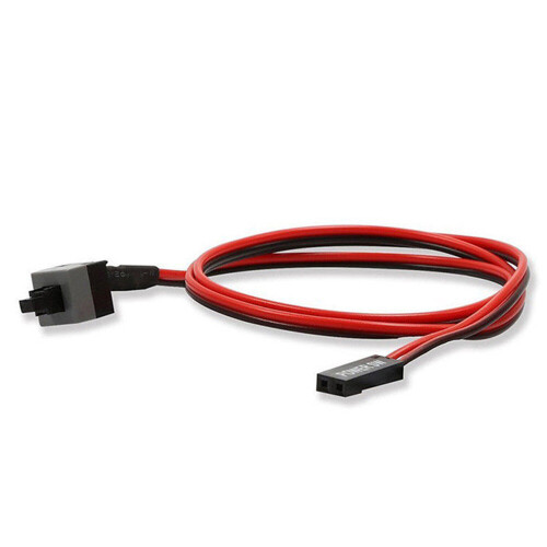 6PCS 50cm 2 Pin SW PC Power Cable On/Off Push Button  Computer Switch Wire 1