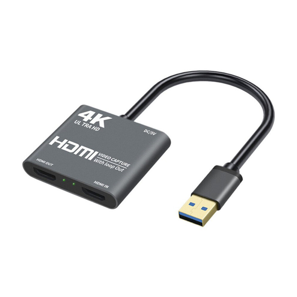 1080P 60Fps Video Capture Card 4K Conferencing Audio Multifunction Loop Out Hdmi Usb3.0 Live Streaming For Gaming Broadcasting 701942831416