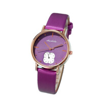 2 Pcs Four Leaf Clover Ladies Fashion Quartz Watch Rhinestone Bracelet Watch Bracelet Ladies Watch