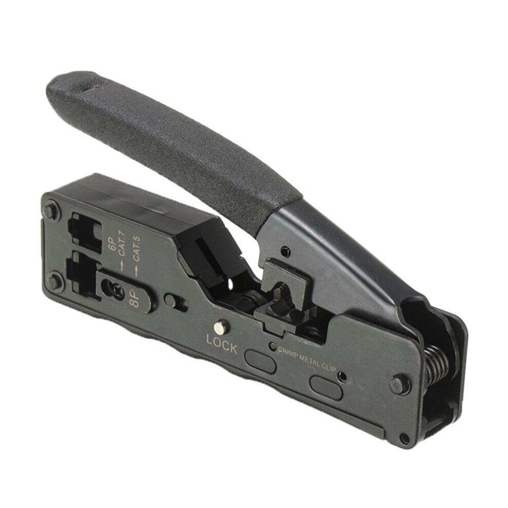 Network Telecom Crimping Tool For Cat7 Cat8 Tail Clip Rj45 Cat5e Cat6 Cable Clamp Rj11 6P Telephone Line Connector Clamp Pliers 701942834622