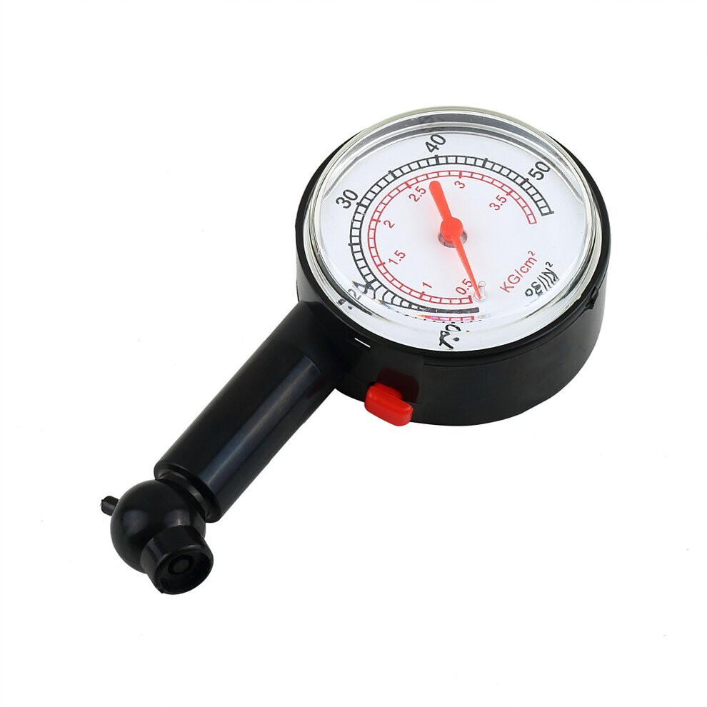10Pcs Car Vehicle Motorcycle Bicycle Dial Tire Air Pressure Gauge Meter High Precision Car Tyre Pressure Measurement Diagnostic Tools 775821396686
