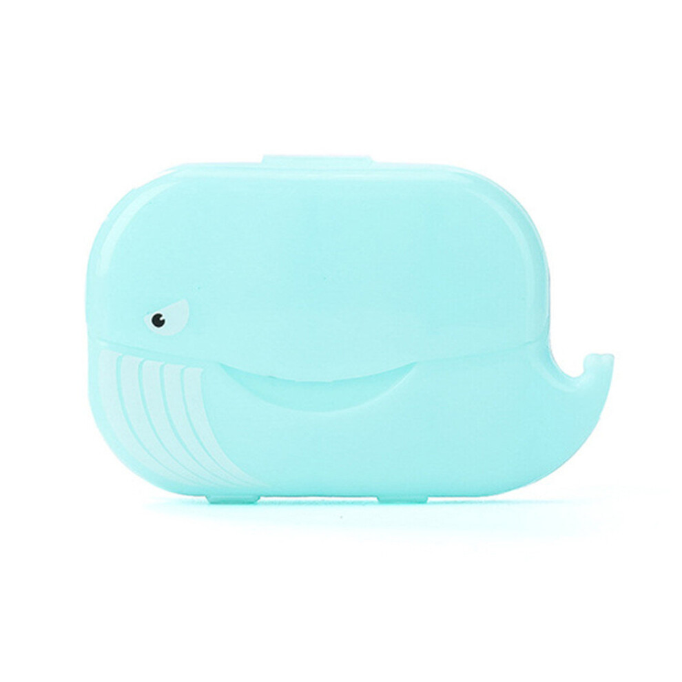 Chaochuang 4Pcs Disposable Paper Soap Travel Outdoor Portable Hand Washing Box Scented Slice Sheets Mini Soap Paper Foaming Box