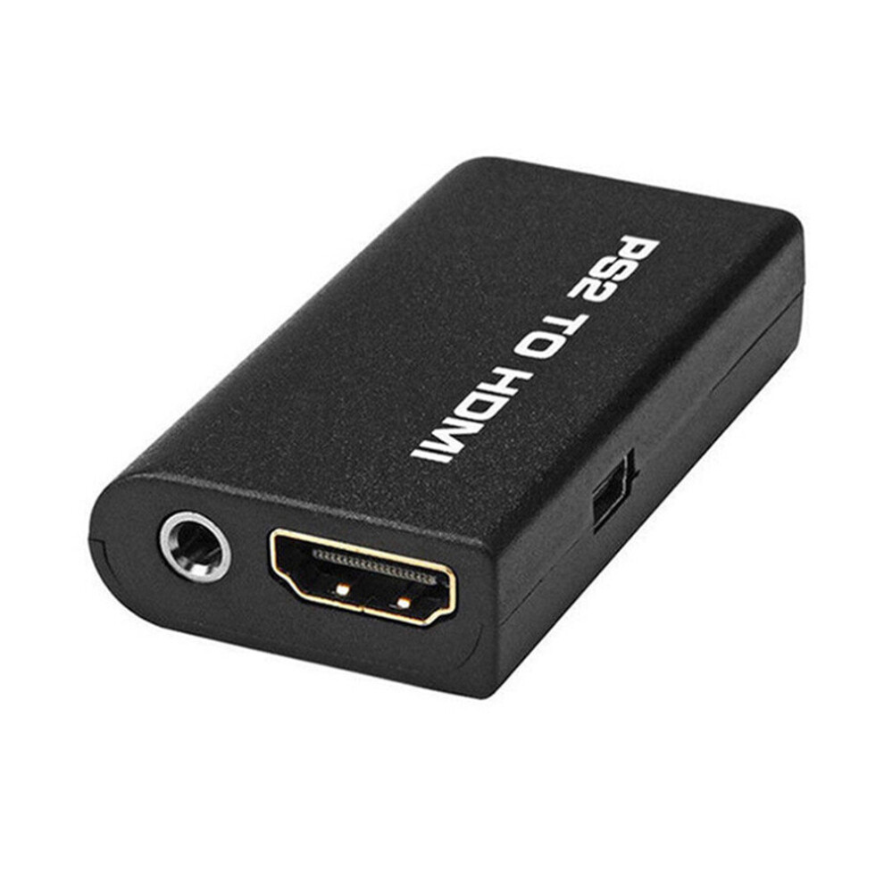 Audio Video Converter Adapter With 3.5Mm Audio Output Supports All Ps2 Display Modes Hdv-G300 Ps2 To Hdmi 480I/480P/576I 701942845246
