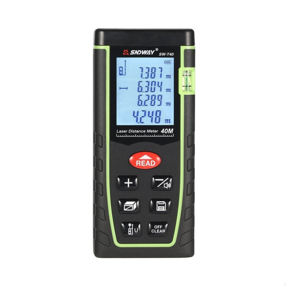 Sw-T40 Laser Distance Meter Range Finder Trena Rangefinder Tape Measure Tool 775821397034
