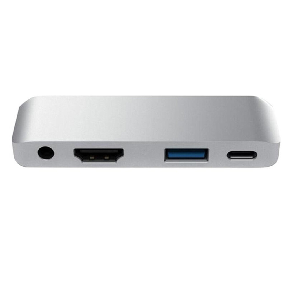 4 In 1 Usb C Hub Type C To Usb3.0 Pd 60W Charging Audio 4K Hdmi-Compatible For Ipad Pro 2018/2019 Macbook Pro Samsung Galaxy S9 701942860393