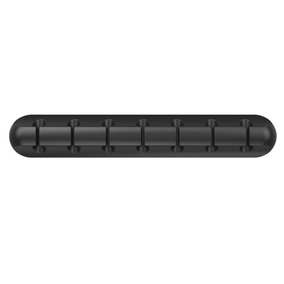 Silicone Usb Cable Organizer Cable Winder Desktop Tidy Management Holder For Mouse Headphone Wire Organizer Data Cable 701942852817
