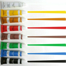 10 Watercolour Paints Painting Set Art Supplies Painters Tubes Picture