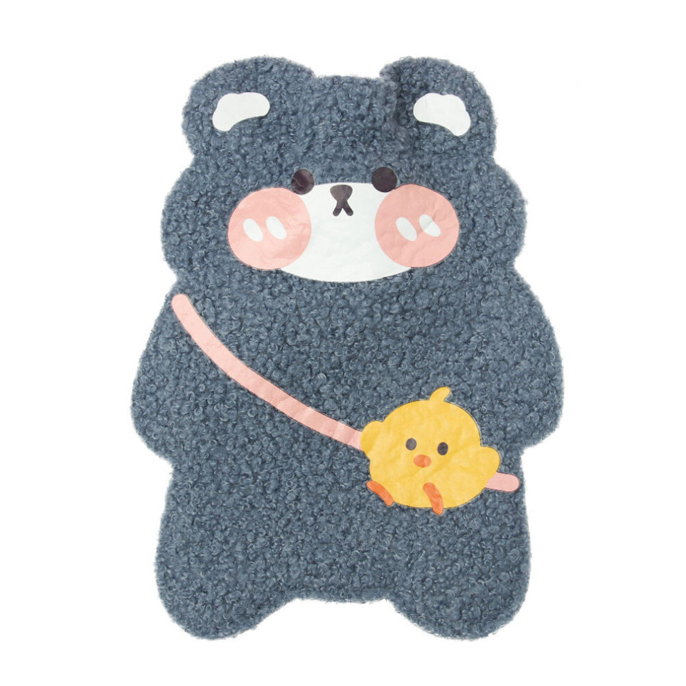 Chaochuang 3Pcs Cute Cartoon Plush Hot Water Bottle Warm Belly Treasure Cartoon Hand Warmer Filled Mini Explosion-Proof Portable Hot Water Bags