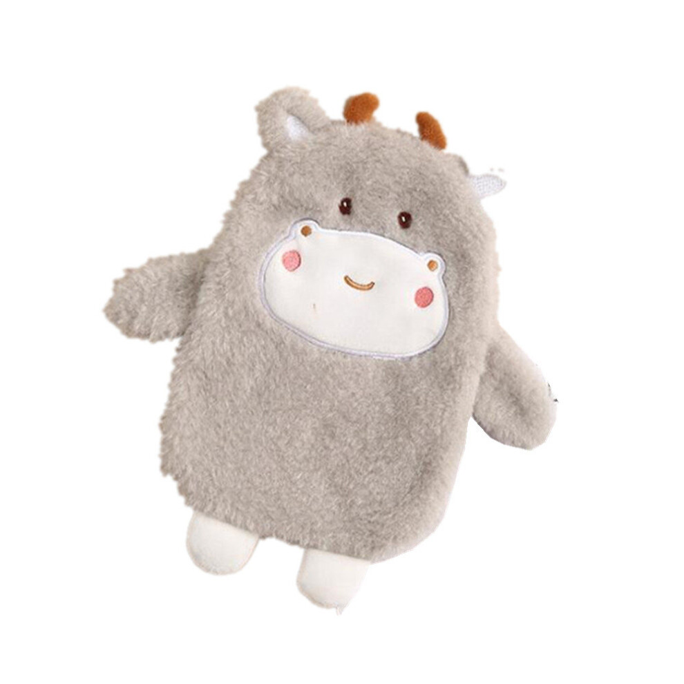 Chaochuang 350Ml Cute Cartoon Plush Hot Water Bottle Hand Warmers Water Bag Hand Warmer Filled Explosion-Proof Portable Hot Water Bags