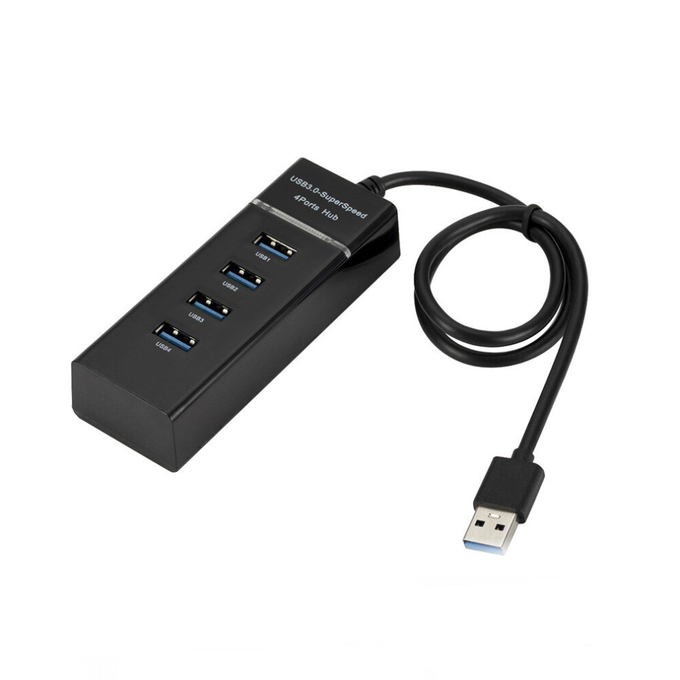 4 Ports High Speed Hub High-Speed 4 Port Usb 3.0 Multi Hub Splitter Expansion For Desktop Pc Laptop Adapter Usb 3.0 Hub 701942860430