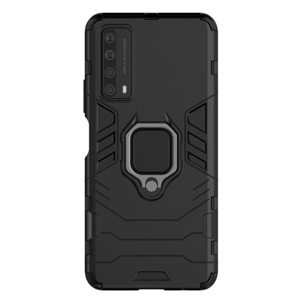 2Pc Huawei Y7a Case On For Huawei Y7a Coque Shockproof Armor Ring Holder Phone Cases Back Cover Etui 777178658691