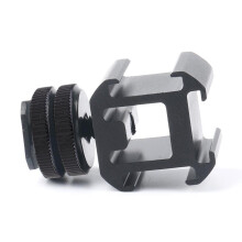 2 pcs Hot Shoe Mount Adapter Dual Screws Stand Holder for DSLR Camera Flash Light
