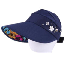 2PCS Golf Hat Golf Cap Lady Summer Travel Folding Korean Women Outdoor Hat Anti-ultraviolet Cotton Flower Girl Baseball sports Hat