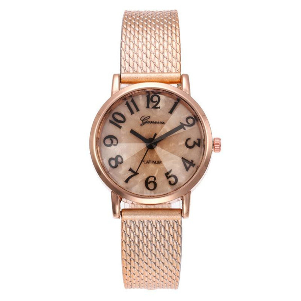 2 Pcs Fashion Watch Women Watch Quartz Watch Casual Wristwatch Mesh Belt Watch-image-OPC-P79VWW2-NEW