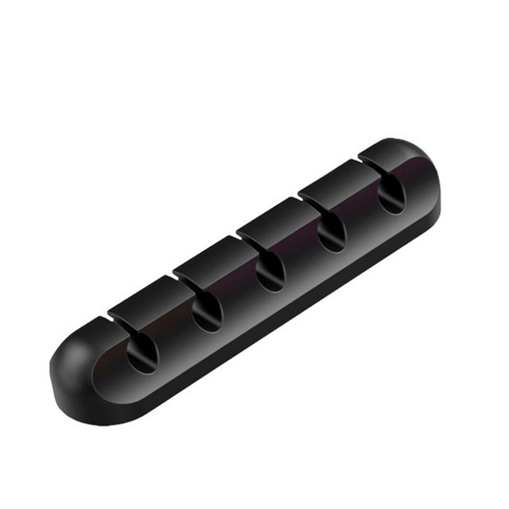 Cable Organizer Silicone Usb Cable Winder Desktop Tidy Management Clips Cable Holder For Mouse Headphone Wire Organizer 701942851940