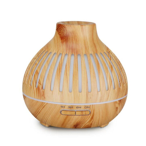 Aroma Diffuser Electric Air Humidifier Ultrasonic 400ML Essential Oil Diffuser Remote Control LED Cool Mist Maker Fogger