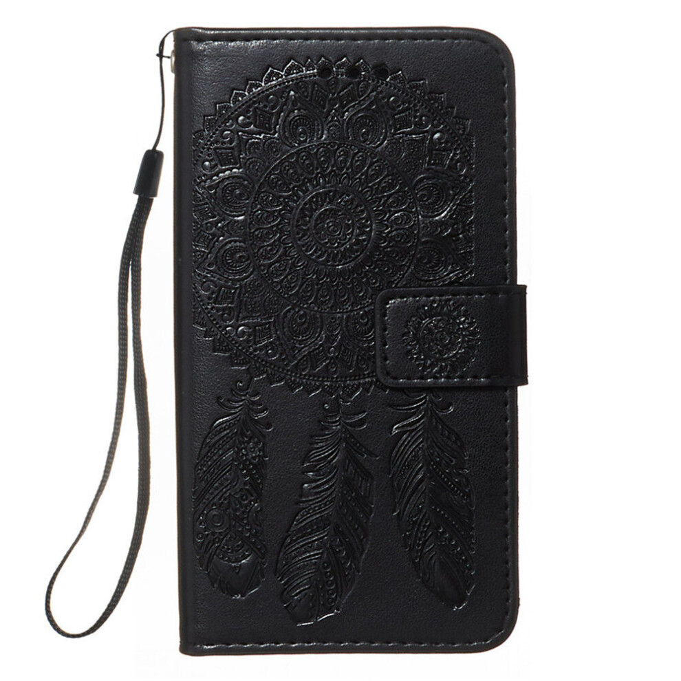 Cute Wind Chimes Flip Phone Case For Apple Iphone 11 Pro Max Stand Wallet Card Holder Pu Leather Cover 777178663794