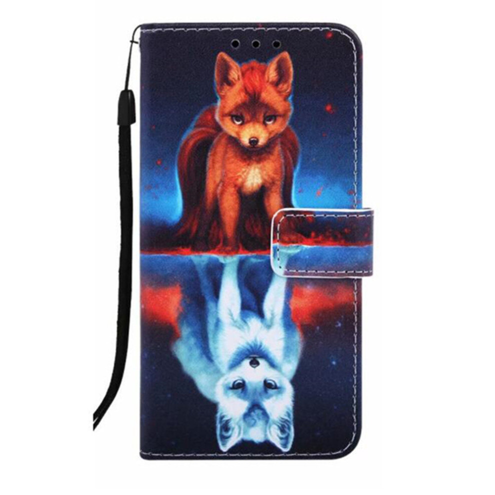 For Fundas Iphone Xs Max Cases Animal Flip Pu Leather Phone Case Cover Etui 777178658806