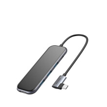 Multi USB Type C HUB to HDMI USB RJ45 for MacBook Pro Air 2020 Card Reader Glass USB Splitter for Notebook USB HUB