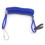 2PCS Jet Ski Safety Lanyard Tether Cord Boat Outboard Engine Safety Tether Blue Emergency Flameout Switch Drawstring 3