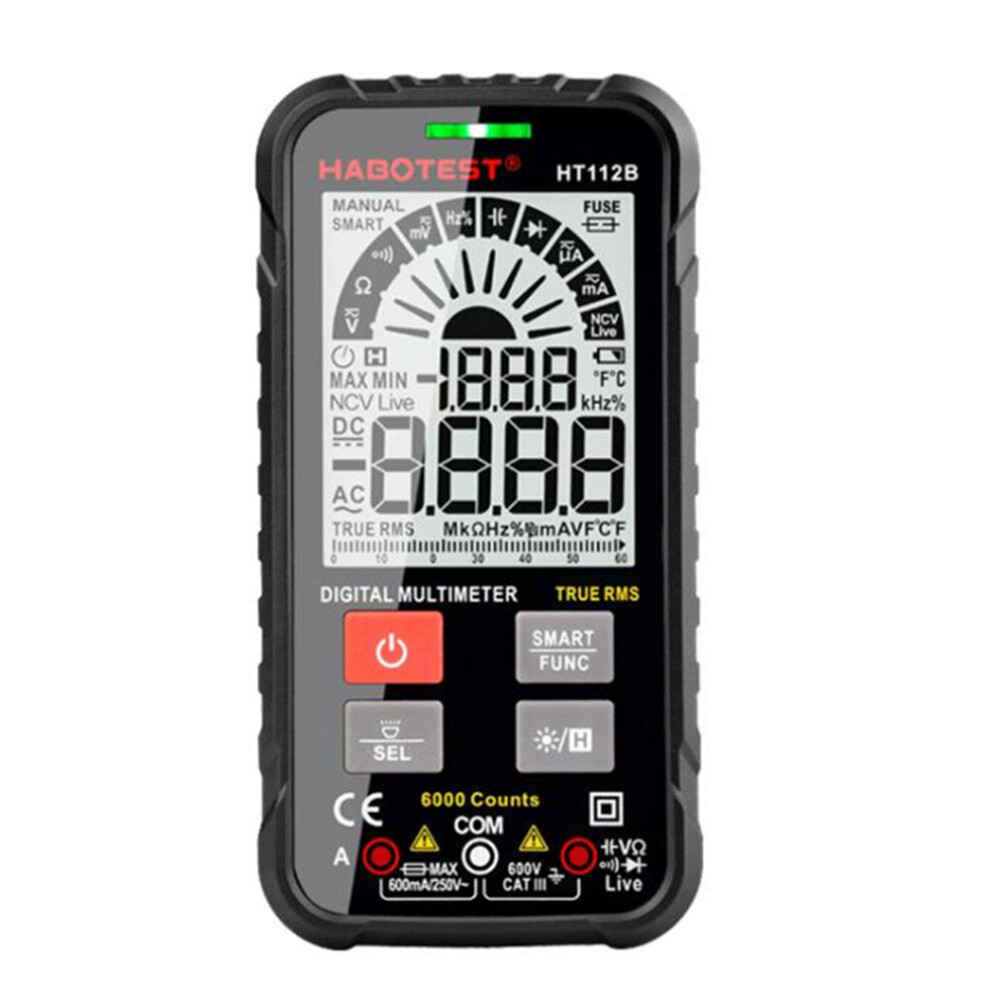 Generation 600V Smart Intelligent Phone Digital Multimeter Ohm Capacitance Hz Ac Dc Ncv Advance Multimetro Tester 775821397348