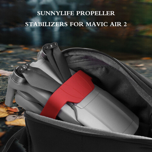 Anti-scratch Propeller Guards Straps Mini Propellers Fixator Protector Stabilizers Silicone Propeller Holder for Mavic Air 2 1