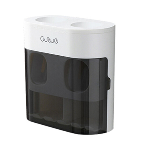 Magnetic Toothbrush Holder Automatic Toothpaste Squeezer Multifunction Toothpaste Dispenser Wallmounted Bathroom Accessories Set