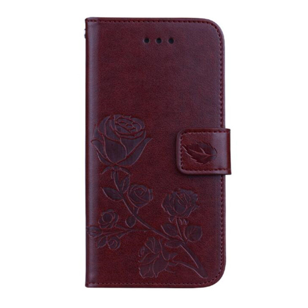 3D Embossed Flower Pu Leather Flip Case For Samsung Galaxy A9 2018 Wallet Card Slots Holder Stand Cover 777178666436