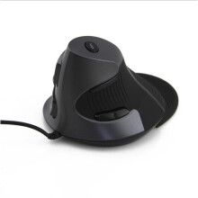 M618 Optical Vertical Wired Mouse 6 Buttons 1600 DPI Ergonomic Right Hand Mice with Rubber Protective Shell For PC