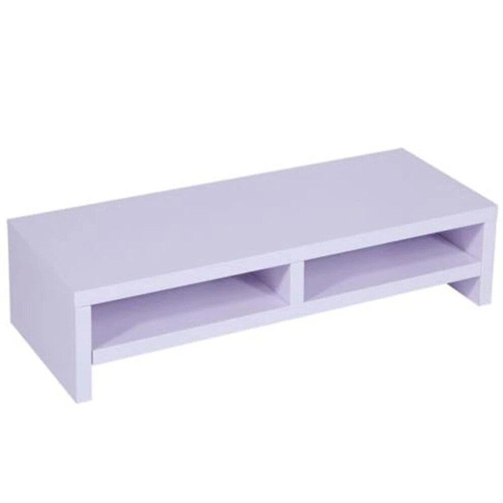 Warehouse Desktop Monitor Stand Tv Laptop Rack Computer Screen Riser Shelf Desk Purplish Computer Monitor Riser Accessories 775821400284