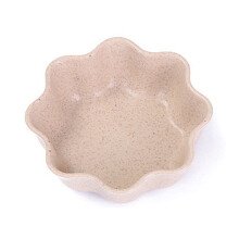 10Pcs Plastic Mini Round Leaf New Club 4Colors Wheat Straw Relish Plate 4Shaped Kitchen Accessories Heart